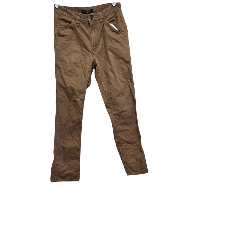 Ridgecut Toughwear Canvas Carpenter Work Pants Brown Utility Workwear 32x34